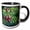 Black/White, variant on 3drose, Apples, 15oz Mug