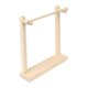 thumbnail image 3 of Organizador de collares vertical decorativo para colgantes, llaveros y pulseras. Madera clara, 3 of 9