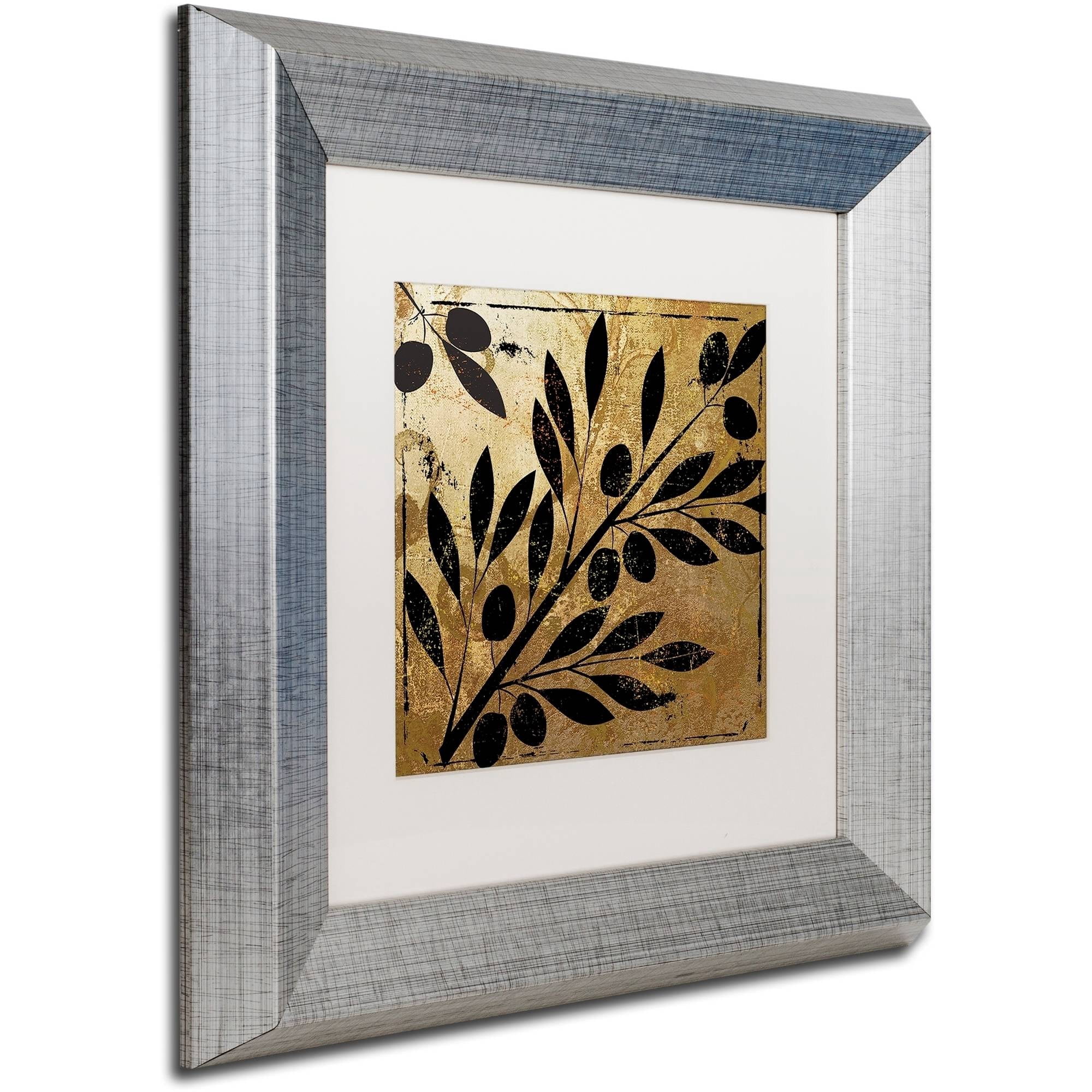 Trademark Fine Art "Bellissima II" Canvas Art by Color Bakery White Matte, Silver Frame