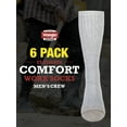 Wrangler Men's Ultimate Comfort Work Socks, 6 Pack