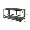 thumbnail image 7 of 50 Gallon Black Reptile Glass Terrarium, 7 of 7