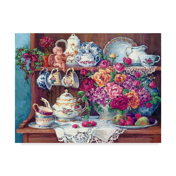 Trademark Fine Art 'A Touch Of Romance' Canvas Art by Barbara Mock