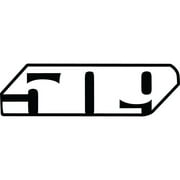 509  Slash Logo Sticker Snowmobile Snocross Logo Decal Garage Toolbox Accessory - 12" F13000100-012-002