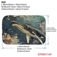 thumbnail image 4 of Whale 1149 Non-Slip Memory Foam Bath Rug: Absorbent, Quick-Dry, Machine Washable, Soft & Comfortable - M, 4 of 7