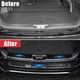 thumbnail image 5 of Placa de pie para parachoques trasero de coche de acero inoxidable, protector de umbral de puerta de maletero, cubierta de pedales para Toyota Highlander XU70 Kluger 2020-2023, 5 of 5