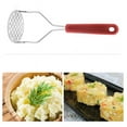 thumbnail image 7 of erfcxs Pressed Potato Masher Puree Maker Stainless Steel Household Potato Pusher Potatoes Crusher Kitchen Gadget Potato Pusher Potato Potato Masher Stainless Steel, 7 of 7