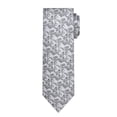 thumbnail image 2 of Jacob Alexander Men's Woven Bold Vine Pattern Regular Neck Tie - Silver, 2 of 7