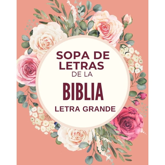 Sopa de Letras de la Biblia - Letra Grande, (Paperback)