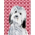 thumbnail image 1 of Havanese Hearts and Love Flag Garden Size, 1 of 1