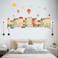thumbnail image 3 of RV Edificio, coche, globo, ciudad, papel pintado, personalidad, habitación de los niños, guardería, pared decorativa creativa, pegatina Sailing Electrónica, 3 of 5