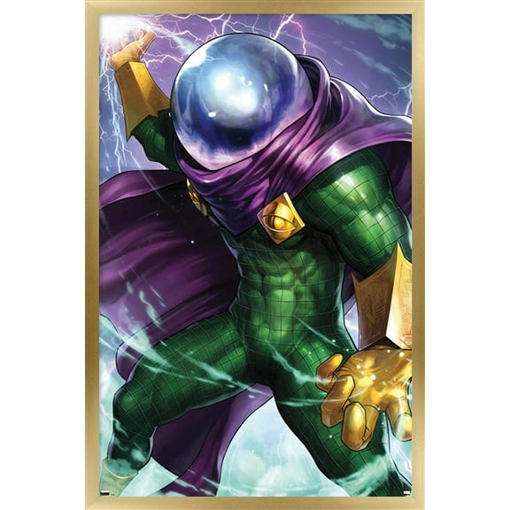 Marvel Comics - Mysterio - Miles Morales Spider-Man #6 Wall Poster, 14.725" x 22.375", Framed