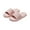 Pink, variant on Unisex Cloud Cushion Slides Thick Non-Slip Shower Sandals Quick-Dry Bathroom Slippers Open-Toe House Shoes with Memory Foam Footbed for Indoor/Outdoor Spa & Pool Use