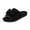 Black, variant on Women's Orthopedic Slippers, Bow Open Toe Memory Foam Slides, Anti-Slip Indoor Outdoor Spa Holiday Gift Sandals White