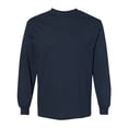 thumbnail image 4 of American Apparel Men's Long Sleeve Cotton T-Shirt | Celadon, Sand and True Navy Tee, 6-Pack, 2XL, 4 of 5