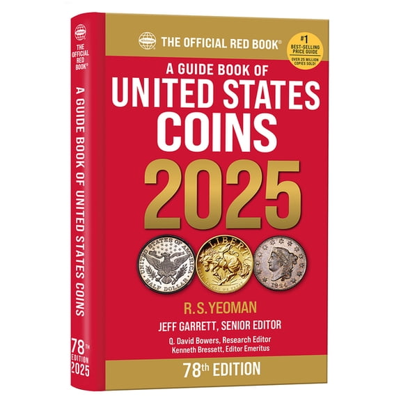 Official Red Book A Guide Book of United States Coins 2025: 78th Edition, (Hardcover)