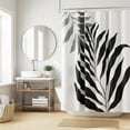 thumbnail image 1 of Hometrends Decorative Fabric Shower Curtain with Botanical Designs, 1 of 7