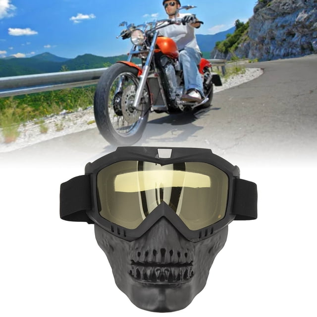 Gafas de Motocicleta, Gafas de Moto de Cross, Gafas de Montar a Prueba de Viento para Motocross ATV deRad