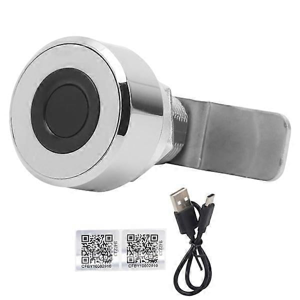 Smart Cabinet Keyless Lock Fingerprint Bluetooth APP Remote Unlock Security Device for Drawer Safe File Box