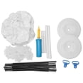 thumbnail image 1 of Kit de arco para globos, soporte para globos ajustable de 9 pies de alto y 10 pies de ancho con base rellenable con agua, 50 Uds., 1 of 5