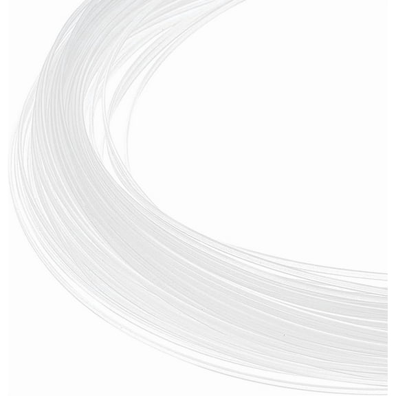 Plastic Boning Sewing Wedding Dress Fabric for DIY Sewing Supplies Accessor Clear 2x1mm 50 yards/roll