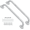 oil rubbed white, variant on 2 Pack 12 Inch Anti Slip Shower Grab Bar Handle, ZUEXT White Stainless Steel Bathroom Grab Bar, Knurled Bathroom Balance Bar,Safety Hand Rail Support,Handicap Elderly Injury Senior Assist Bath Handle