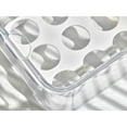 thumbnail image 5 of iDesign Crisp BPA-Free Plastic Stackable Refrigerator Egg Bin, Clear, 5 of 8