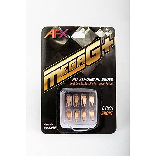 AFX/Racemasters Mega G+ Pit Kit PU Shoes - Short, AFX22035