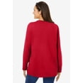 thumbnail image 2 of Woman Within Plus Size Perfect Long-Sleeve Crewneck Tee (Petite Available), 2 of 6