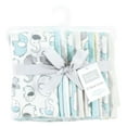 thumbnail image 2 of Hudson Baby Cotton Flannel Burp Cloths, Neutral New Elephant 10-Pack, One Size, 2 of 7