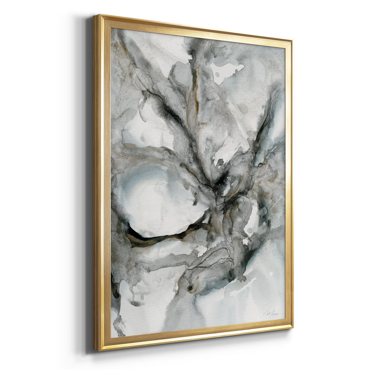 Marble Harmony Premium Framed Print - Ready to Hang
