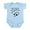 Sky Blue, variant on CafePress - My Uncle Will Arrest You Body Suit - Baby Light Bodysuit, Size Newborn - 24 Months