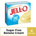 thumbnail image 2 of Jell-O Instant Banana Sugar-Free Fat Free Pudding & Pie Filling (0.9 Oz Boxes, Pack Of 6), 2 of 3