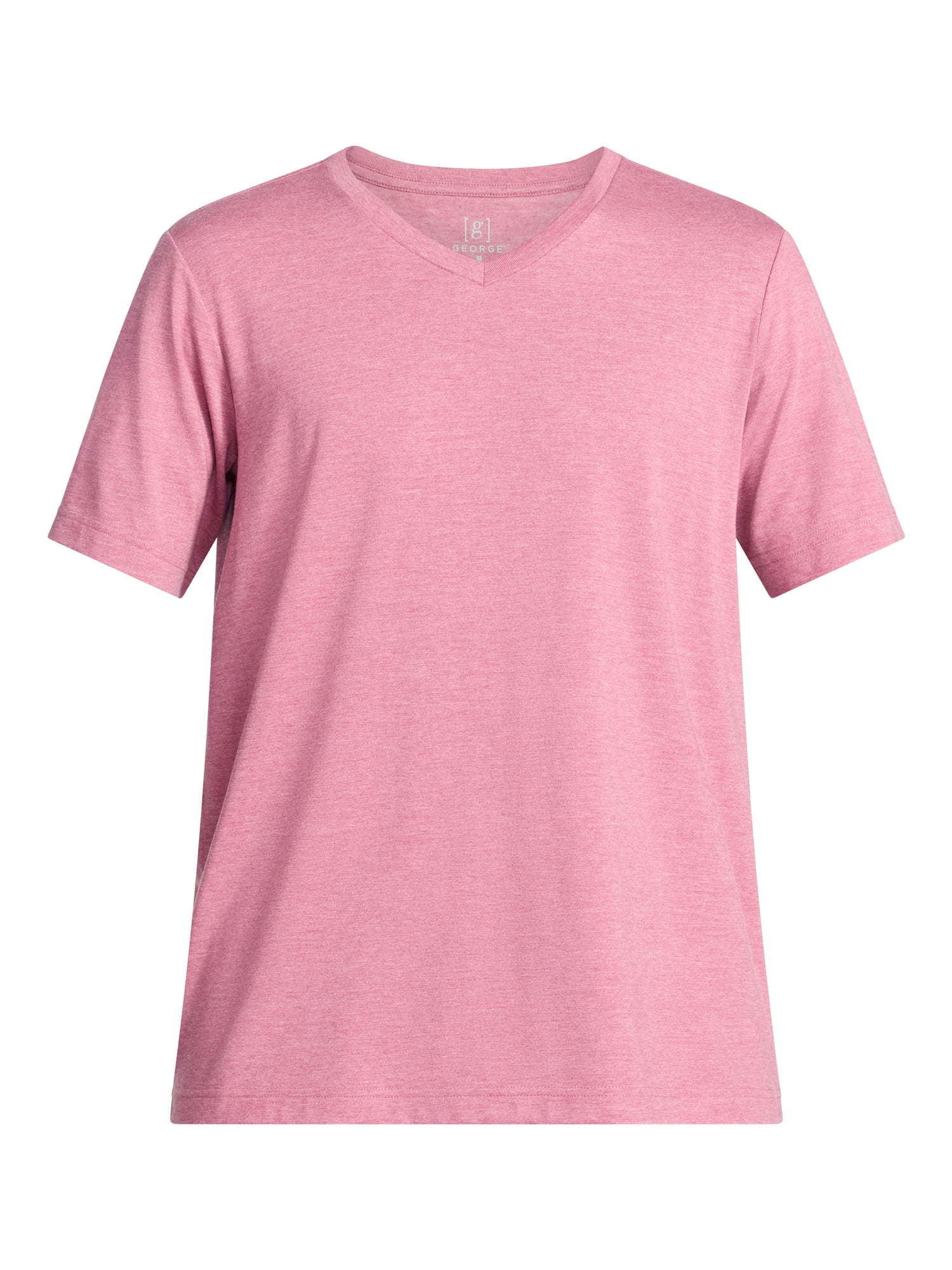 George Men's & Big Men's Relaxed Fit Short Sleeve V-Neck Tee, Sizes S-3XL