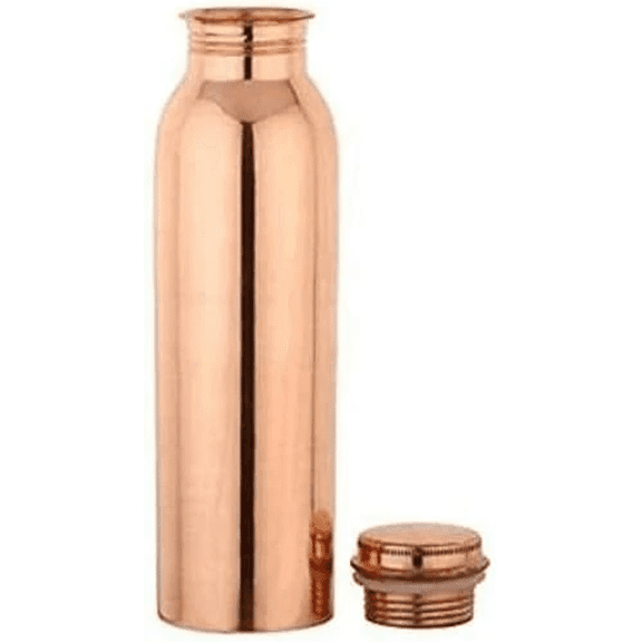 Hammered Copper Water Bottle 32Oz Leakproof