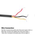 thumbnail image 3 of Pair of LED Daytime Running Lamp Strip Turn Signal White Yellow Light Color Waterproof23.5cm / 9.3in, 3 of 3