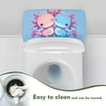 thumbnail image 4 of ZIATUBLE Axolotl Toilet Tank Cover Lid Soft Toilet Tank Protector Cover Washable Toilet Lid Cover Tank Covers 2 Piece with Stretch Edges Toilet Lid Cover Dust Cover Toilet Top Covers, 4 of 5