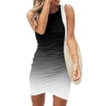 thumbnail image 2 of EQWLJWE Robes d'Été pour Femmes 2023 Robes d'Été pour Femmes Imprimé Sans Manches Col Rond Robe Ourlet Irrégulier Robes Maxi pour Femmes 2023, 2 of 5