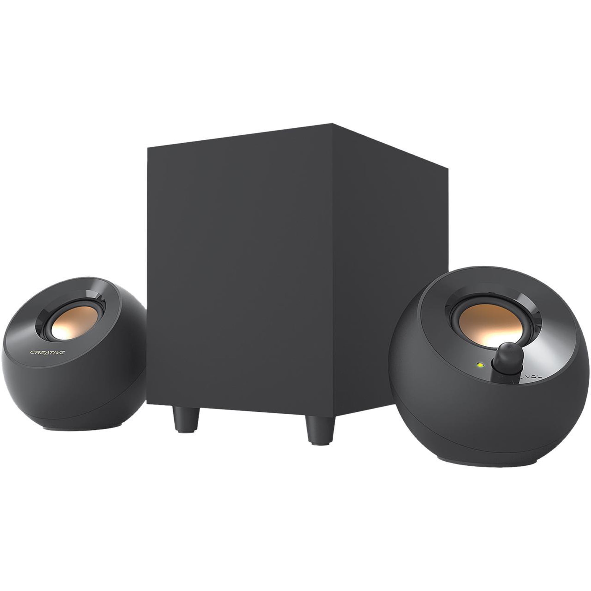 Creative Labs Creative Pebble Plus 2.1 USB Desktop Speakers with Subwoofer