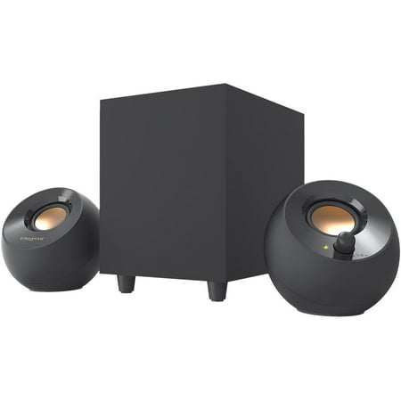 UPC: 0054651192454 | Creative Pebble Plus 2.1 USB-Powered Desktop Speakers with Powerful Down-Firing Subwoofer and Far-Field Drivers  Up to 8W RMS Total Power for Computer PCs and Laptops (Black)