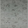 thumbnail image 1 of Ahgly Company Indoor Square Mid-Century Modern Silver Gray Oriental Area Rugs, 7' Square, 1 of 6