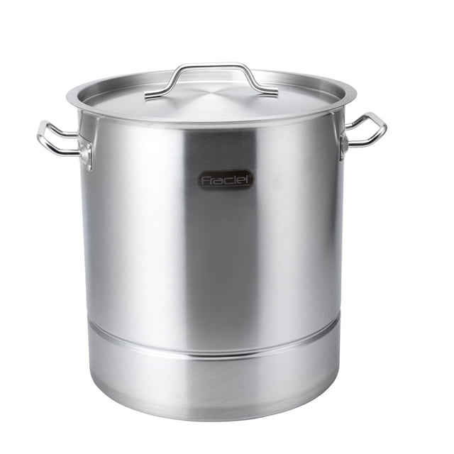 Vaporera Tamalera 36 cm 40 lt Acero Inoxidable Inducción Fraciel