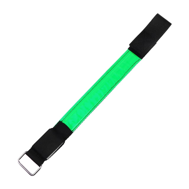 EeaseCA 2 Pcs Bracelet à DEL Réfléchissant Bracelets à DEL Réfléchissant Fluorescent Brassard pour Course Jogging Marche Chien Alpinisme (Vert)