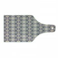 thumbnail image 1 of Aztec Cutting Board, Ikat Inspired Design Retro Style Ornaments Continuing, Decorative Tempered Glass Cutting and Serving Board, in 3 Sizes, by Ambesonne, 1 of 2