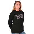 thumbnail image 4 of My Mascara Runs Faster Than You Women's Long Sleeve T Shirt Brisco Brands S, 4 of 5
