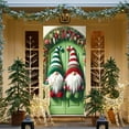 thumbnail image 5 of Dmlowu Christmas Door Cover, Merry Christmas Door Decorations, 35x71 inch Christmas Front Door Decorations for Holiday Party Christmas Decorations Indoor & Outdoor, 5 of 7
