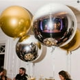 thumbnail image 4 of 15 Multi-Size Premium 4D Reflective Golden Aluminum Foil Balloons - Ideal for Wedding Decorations, Party Backdrops, Easter, Thanksgiving, Valentine'S Day, New Year, Holiday Celebrations, 4 of 7