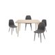 thumbnail image 1 of Comedor Murcia Rectangular 120x70 para 4 personas con Sillas Murcia Oxford, 1 of 1