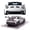 White Sports Car Alarm Clock with Timer#7, variant on Aluminum Alloy Sports Car Alarm Clock with Engine Sound Effects, LED Digital Display, RC, Spray Lighting Effects, Opening Doors/Hood/Trunk Desk Clock with Adjustable Volume, Desktop Decor White