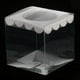 thumbnail image 4 of 12 cajas transparentes para cupcakes, mini pasteles, cajas de regalo, cajas de decoración para bodas blanco, 4 of 9