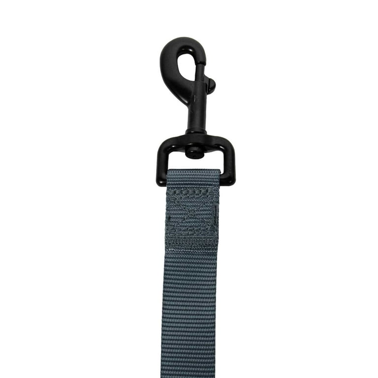 Standard Dog Leash, 6 ft, Gray, Large photo 8